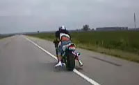 Cool Motorcycle Stunt