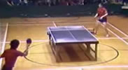 Incredible Ping Pong Volley