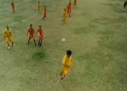 A Soccer Game In The Matrix